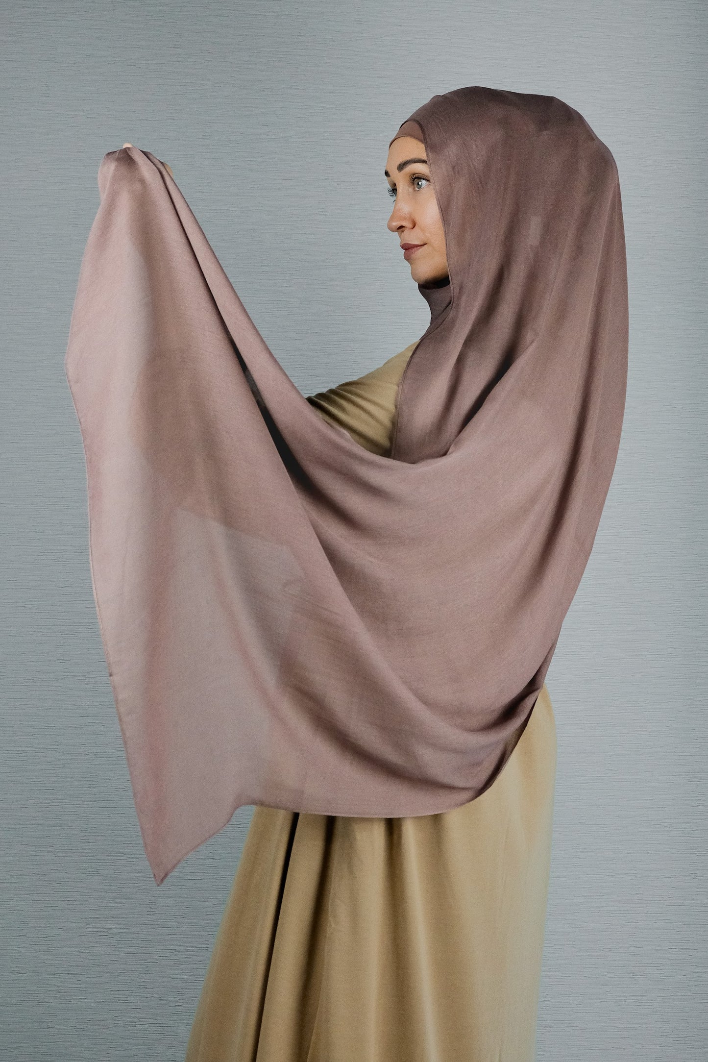 Nutmeg Modal Hijab Set | Single-Stitch