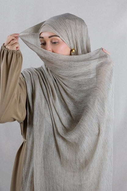 Textured Rayon Hijab – Dune