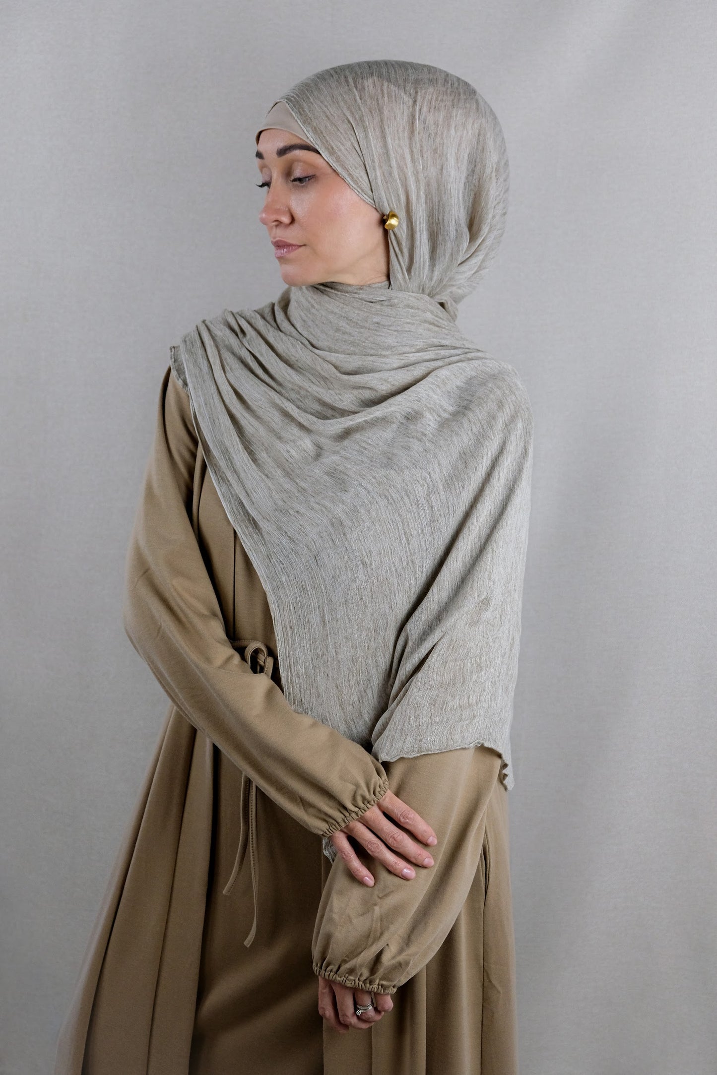 Textured Rayon Hijab – Dune